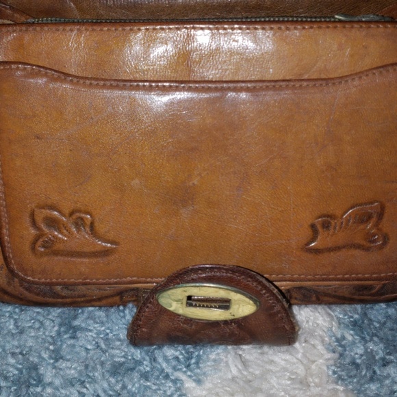 VINTAGE LEATHER PURSE - Picture 4 of 5